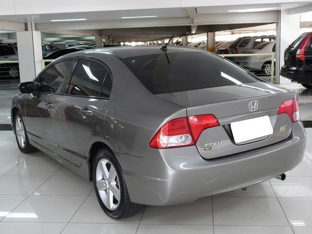 Honda Civic 1.8 lxs 16v flex 4p aut. 2007 Cinza