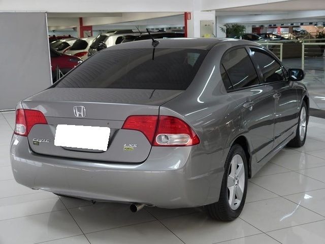 Honda Civic 1.8 lxs 16v flex 4p aut. 2007 Cinza